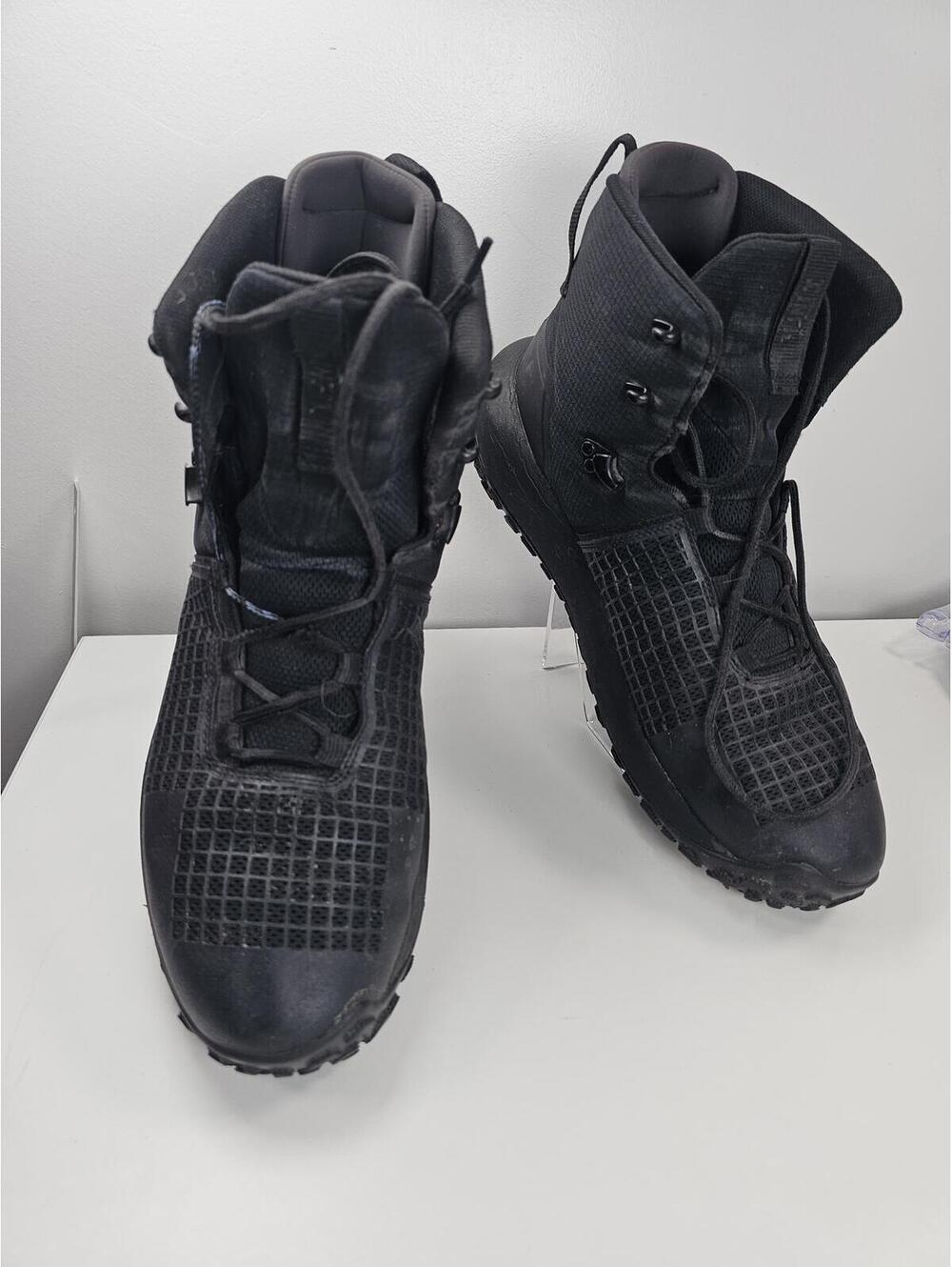 Under Armour Black Tactical Boots with HOVR Cushioning Sz 15
